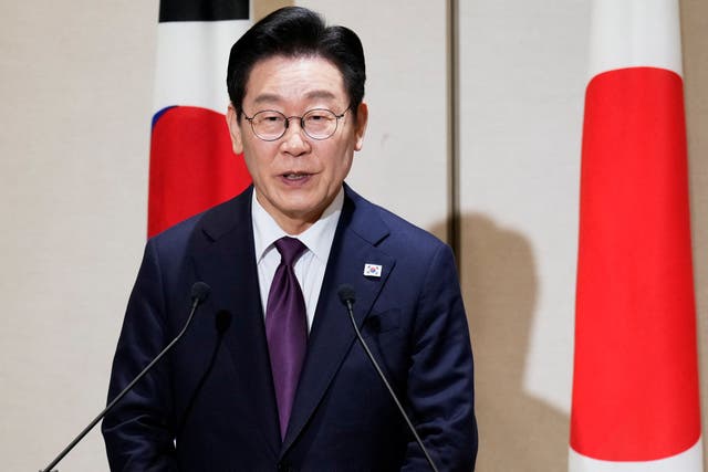 <p>South Korean president Lee Jae Myung</p>