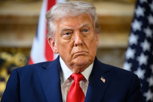 <p>US president Donald Trump is threatening tariffs on the UK and other Nato countries as part of his efforts to seize control of Greenland</p>